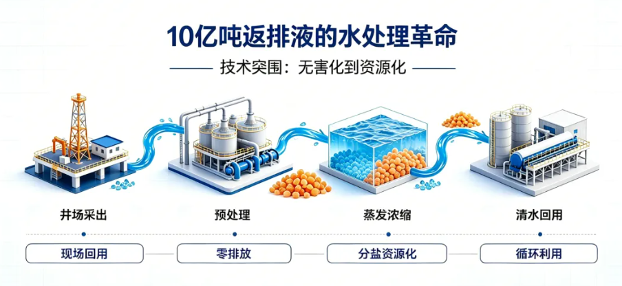 10亿吨压裂返排液困局：从“废水”到“资源”的破局之路