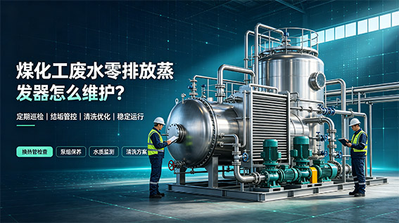 煤化工废水零排放蒸发器怎么维护？