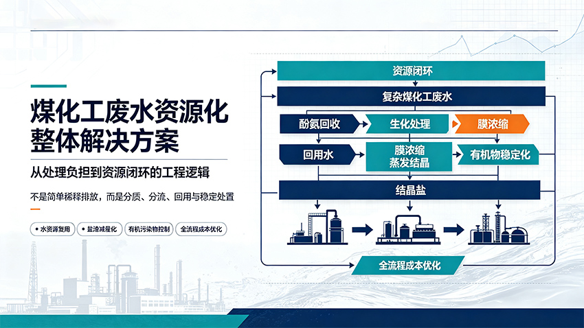 煤化工废水资源化解决方案，广东环美MVR撬装设备稳定达标