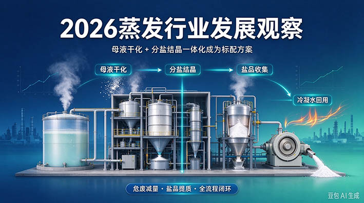 2026蒸发行业发展观察：母液干化 + 分盐结晶一体化成为标配方案