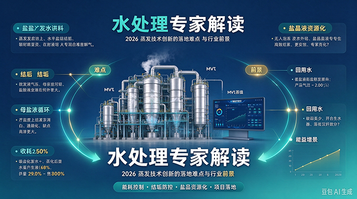 水处理专家解读：2026 蒸发技术创新的落地难点与行业前景