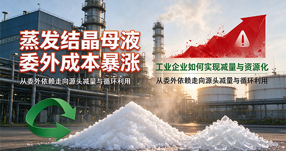 蒸发结晶母液委外成本暴涨，工业企业如何实现减量与资源化
