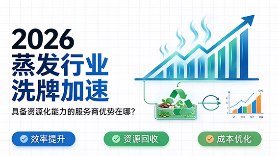 2026蒸发行业洗牌加速，具备资源化能力的服务商优势在哪？