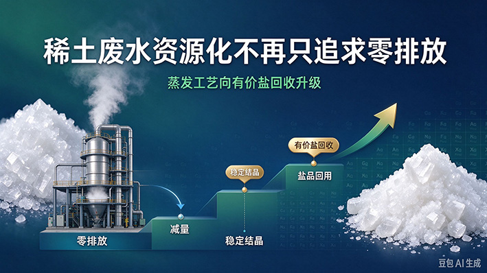 稀土含氟废水直接进蒸发结晶会有哪些隐患？配套工艺解析